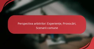 Perspectiva arbitrilor: Experiențe, Provocări, Scenarii comune